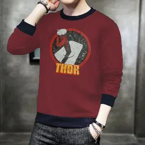 Red color Thor Sweatshirt for Men