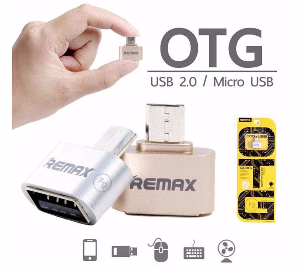 Remax RA OTG USB 2.0 Micro USB অ্যাডাপ্টার বাংলাদেশ - 1114844