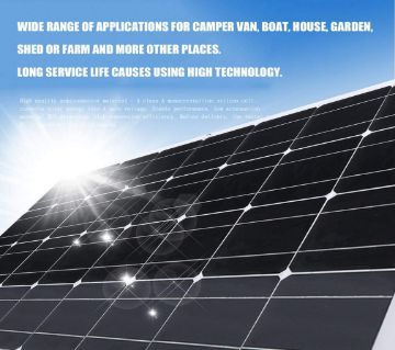 solar monocrystalline 12V 20W rosebrand Sunpower Chip Solar Panel