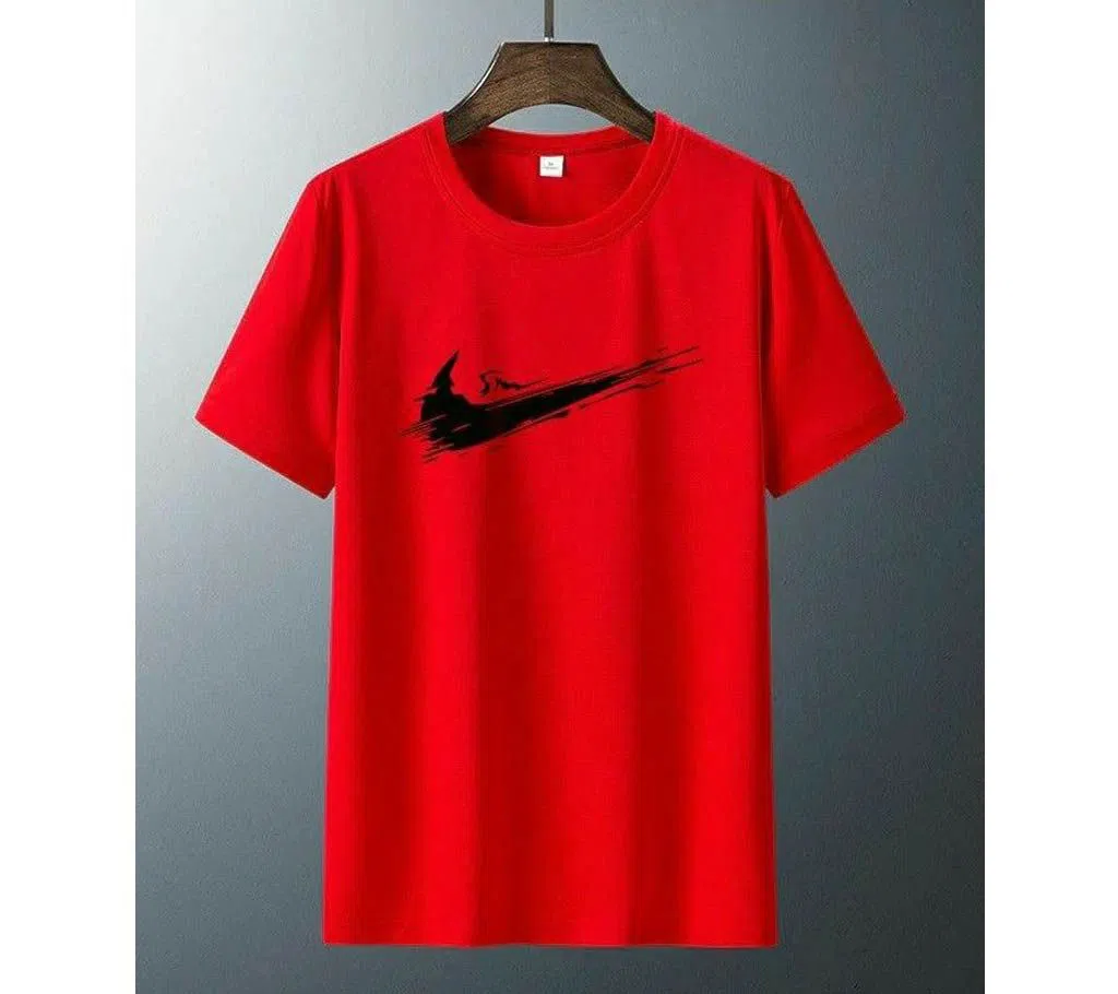 Half sleeve T-shirt for men CN-994 -Nike RED 