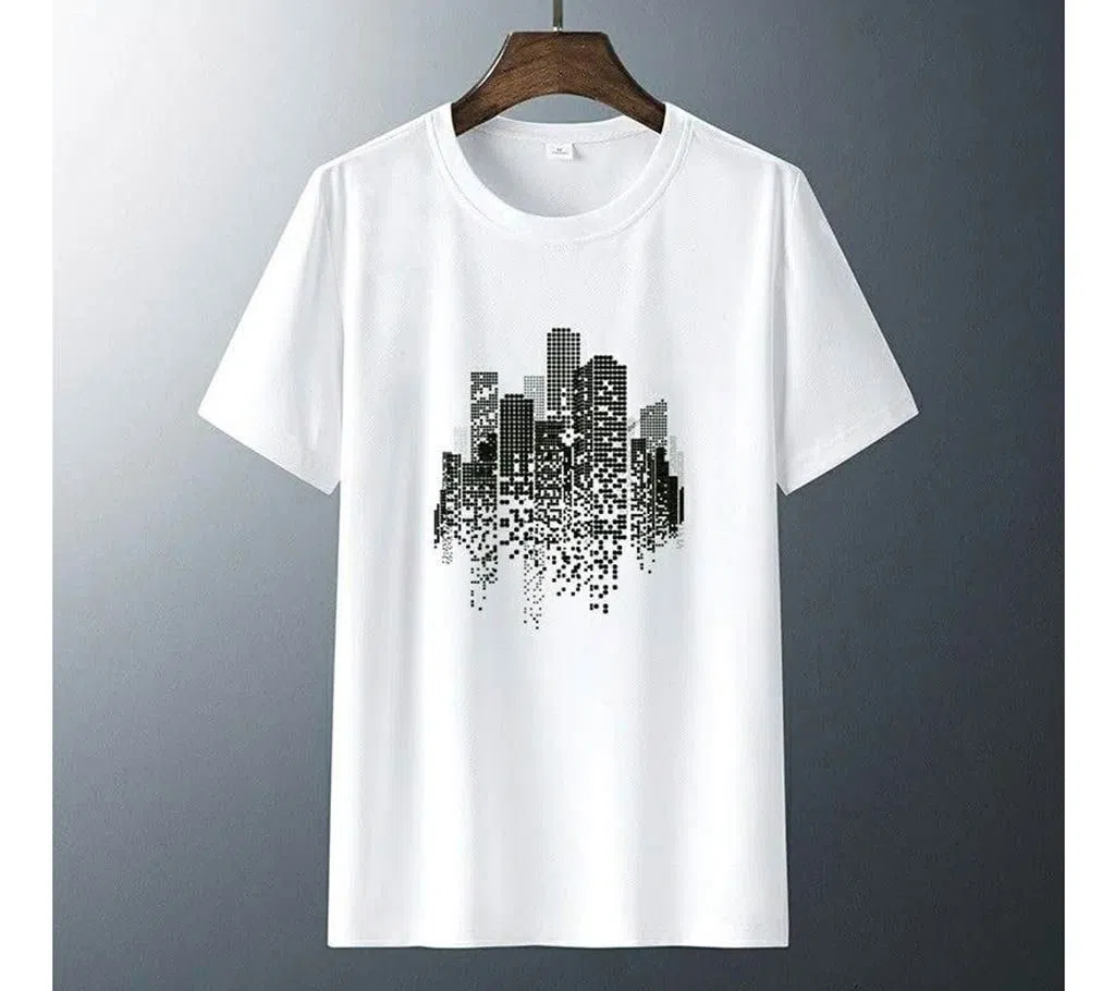Half sleeve T-shirt for men CN-986-Chanel 