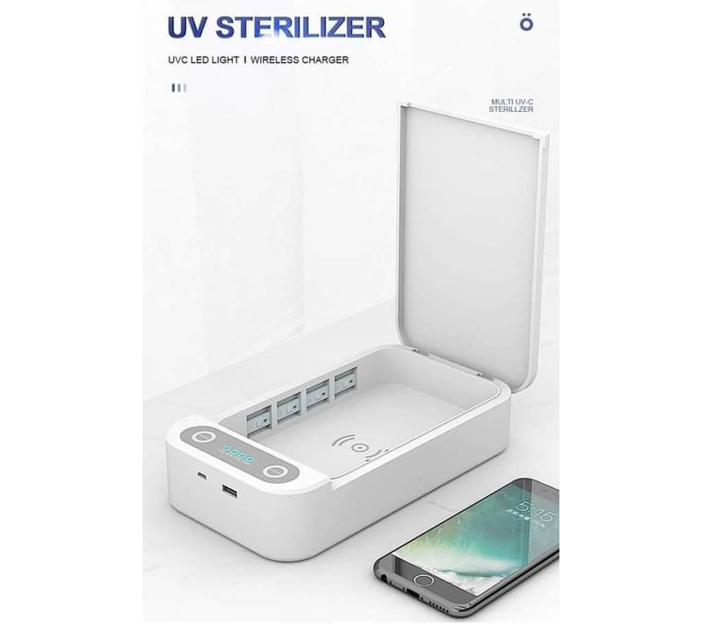 UV স্টেরিলাইজার বক্স (with wireless cellphone charger, 4 in 1) বাংলাদেশ - 1152920