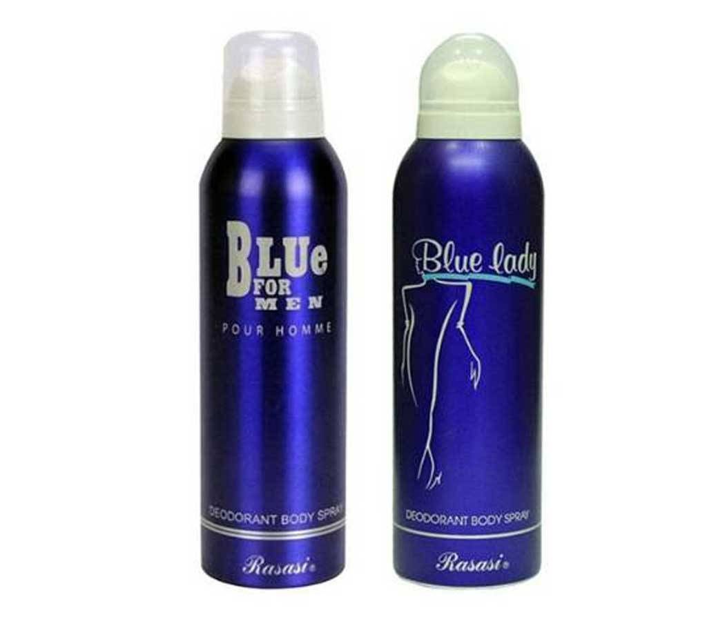 BLUE MEN & WOMENS BODY SPRAY COMBO200mlUAE 1071191 buy from Gadget