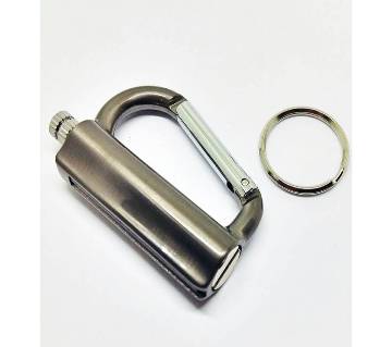 Grey Match Lighter with Key Ring