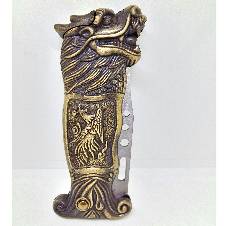 Lion Gas Lighter With Knife