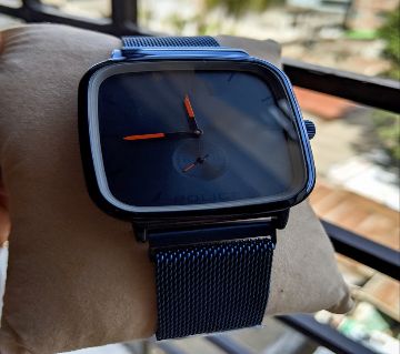 Blue Strap Analog Wrist Watch for Men