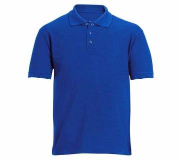 Royel blue polo shirt for man