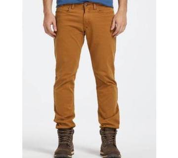 Brown color Gabardine Pant For Men