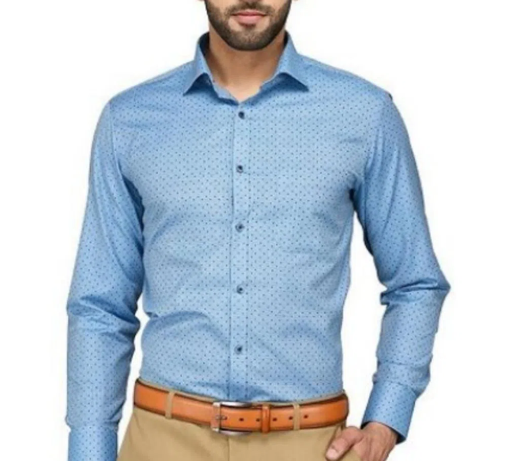 Full Sleeve formal Shirt Sky Blue