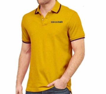 YelloW Polo Shirt For Men