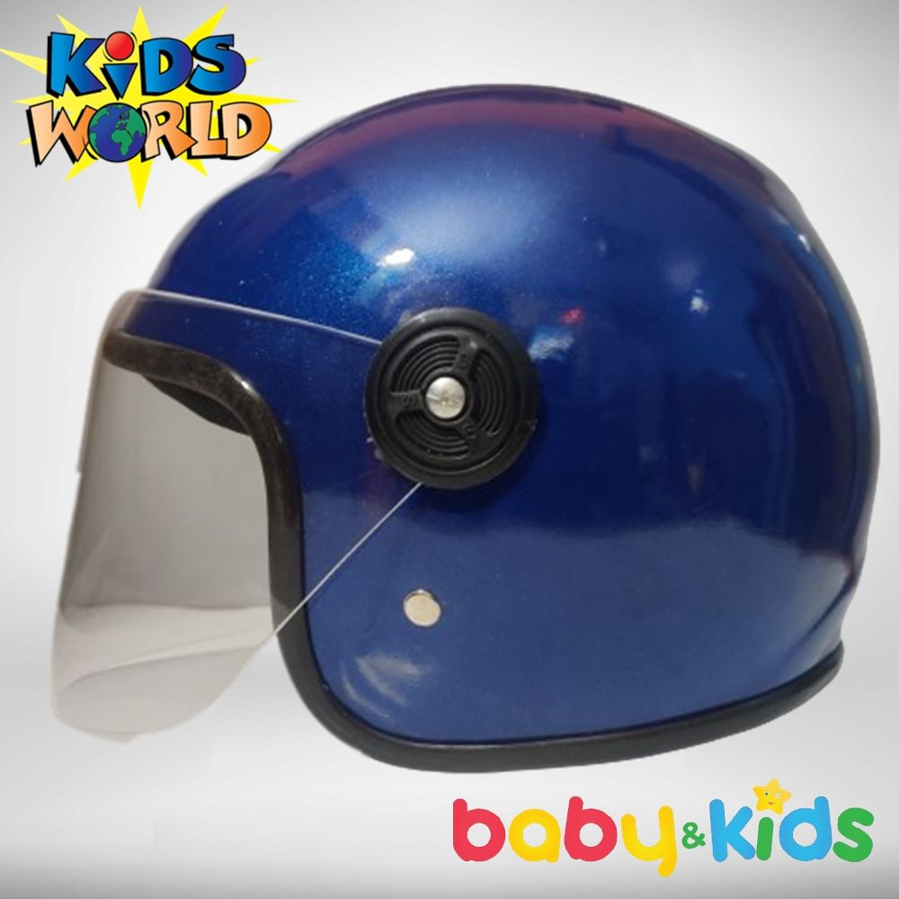 YOHE Kids Bike Helmet For 4-12 Years Baby - BLUE