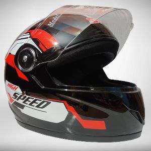 SFM Bike Full Face Helmet High Speed - BLACK