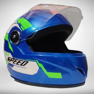 SFM Bike Full Face Helmet High Speed - Blue