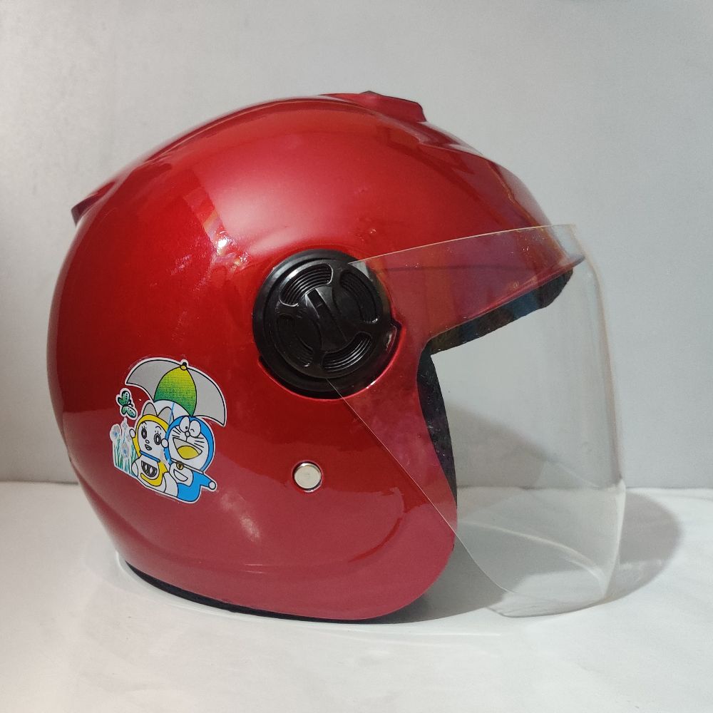 Baby Kids Bike Helmet For 4-12 Years Baby- Red