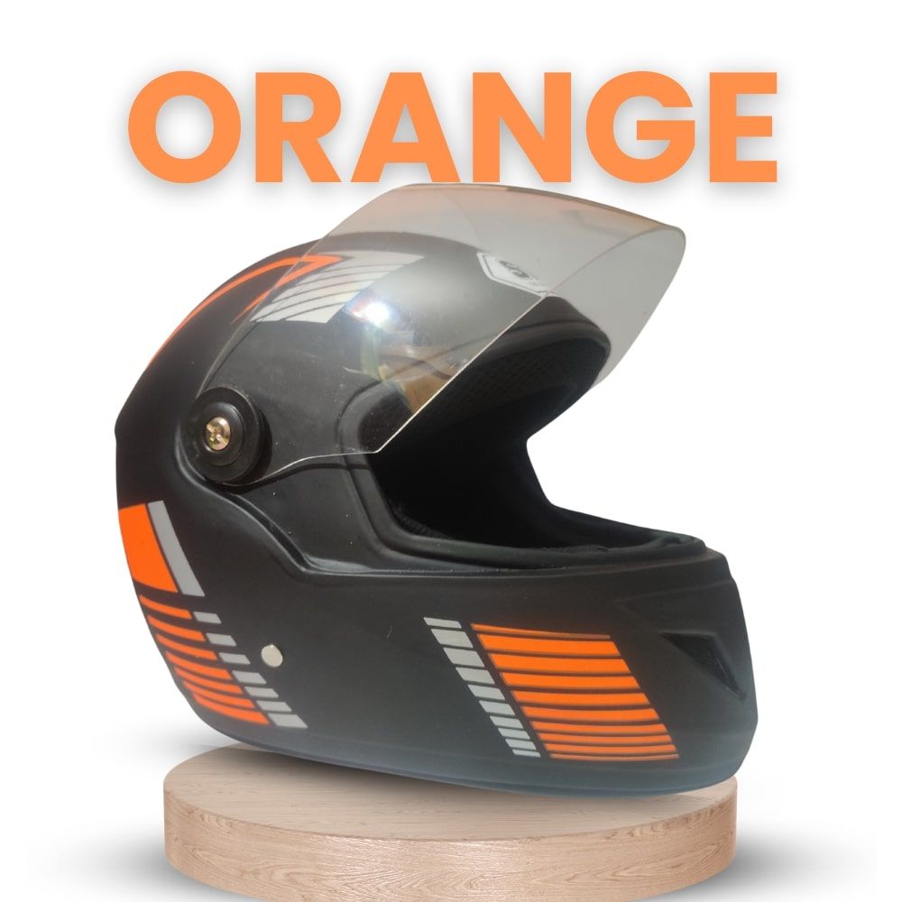 STM Helmet Full Face Helmets Jazz Graphics- Orange