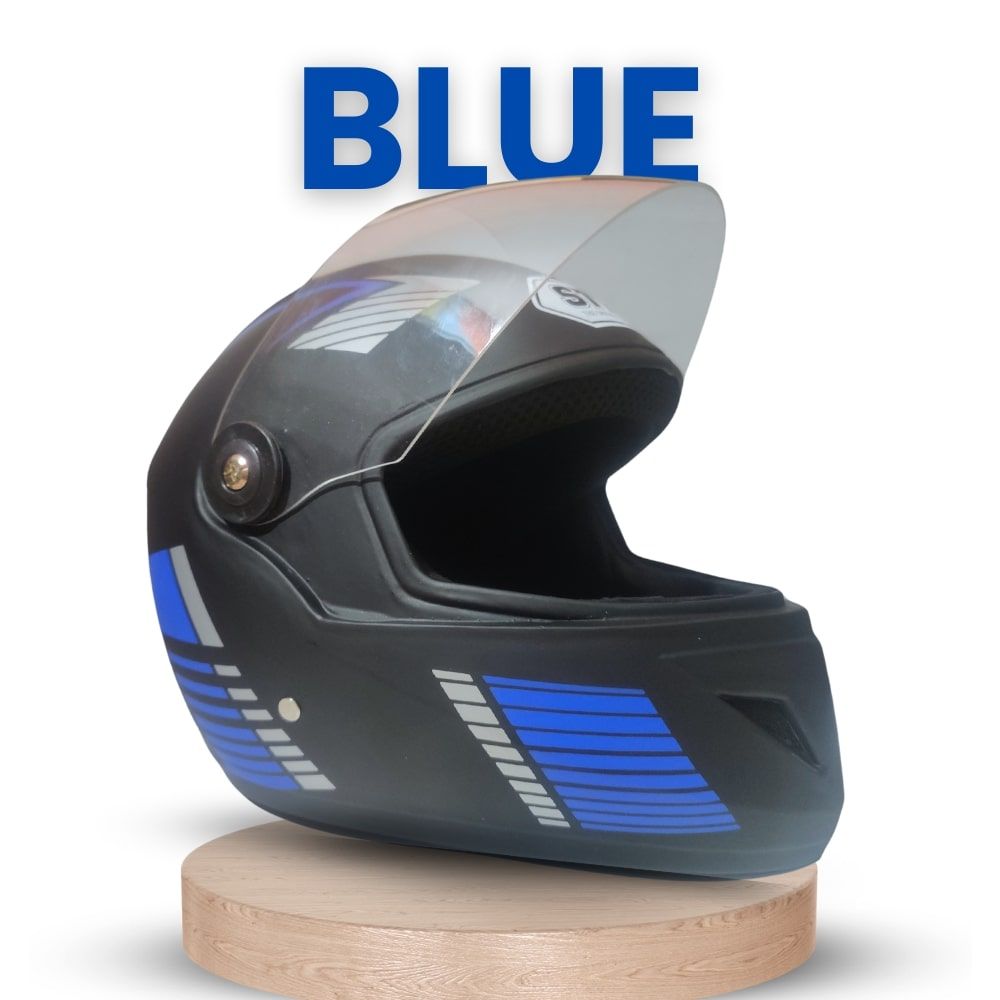 STM Helmet Full Face Helmets Jazz Graphics- Blue