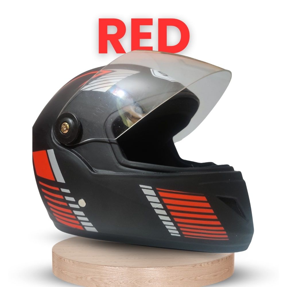 STM Helmet Full Face Helmets Jazz Graphics- RED