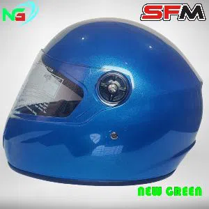 BIKE HELMETS SFM Helmet Full Face Helmets- BLUE