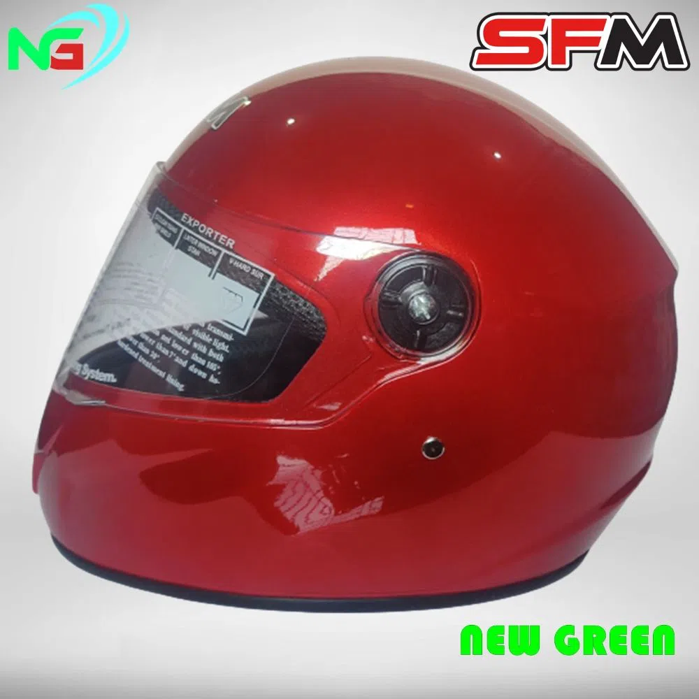 BIKE HELMETS SFM Helmet Full Face Helmets- RED