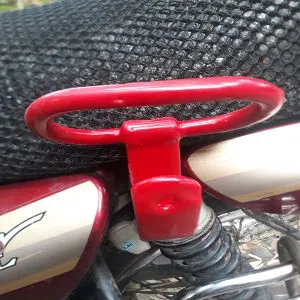 Heavy Universal Bike Pillion Hook/Holder For Bikes-RED