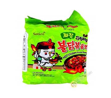 Samyang Jjajang Hot Chicken Ramen (Pack of 5) - Korea