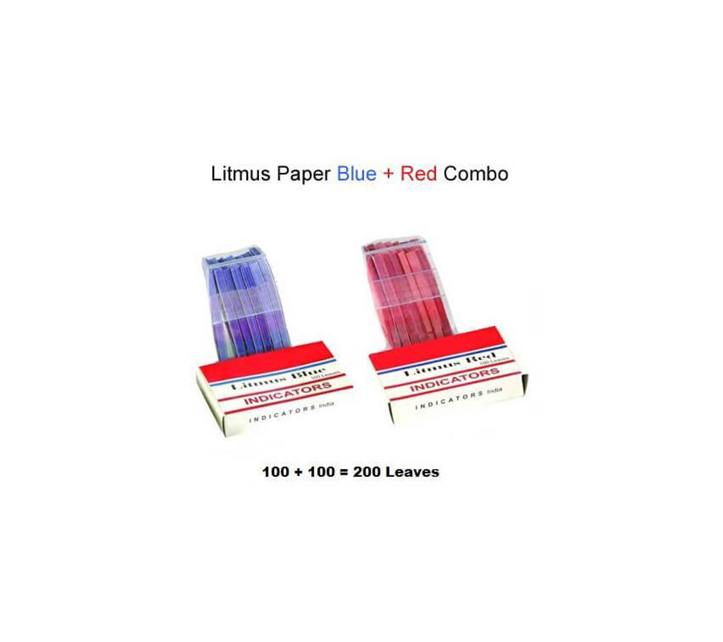 লিটমাস পেপার  Red+Blue India (200 Strips) বাংলাদেশ - 1137338