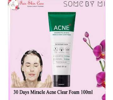 30 Days Miracle Acne Clear Foam 100ml korea