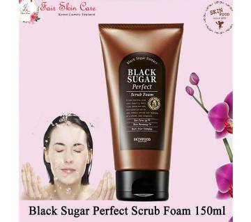 Black Sugar Perfect Scrub Foam 150ml-korea 