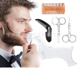 Beard Shaper with comb and scissor-Multi tool