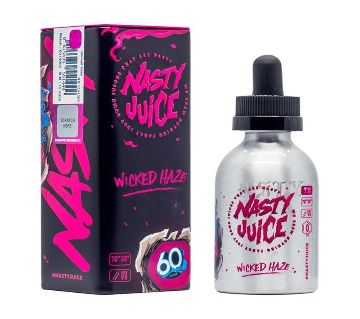 Nasty Juice E Vape  liquid  Wicked Haze (Blackcurrant with Lemonade Soda flavor) 3mg-60ml(original)