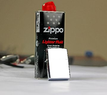  Zippo Lighter with Lighter Fluid SET