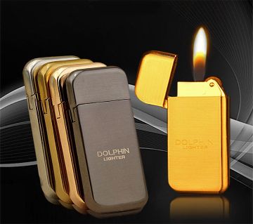 DOLPHIN HY300 Windproof Refillable Butane Gas Lighter