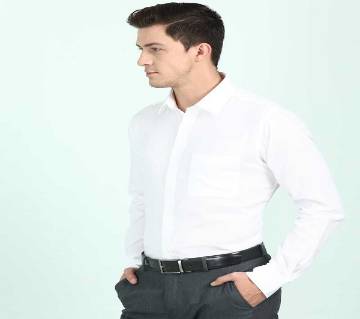 White Formal Shirt for Men