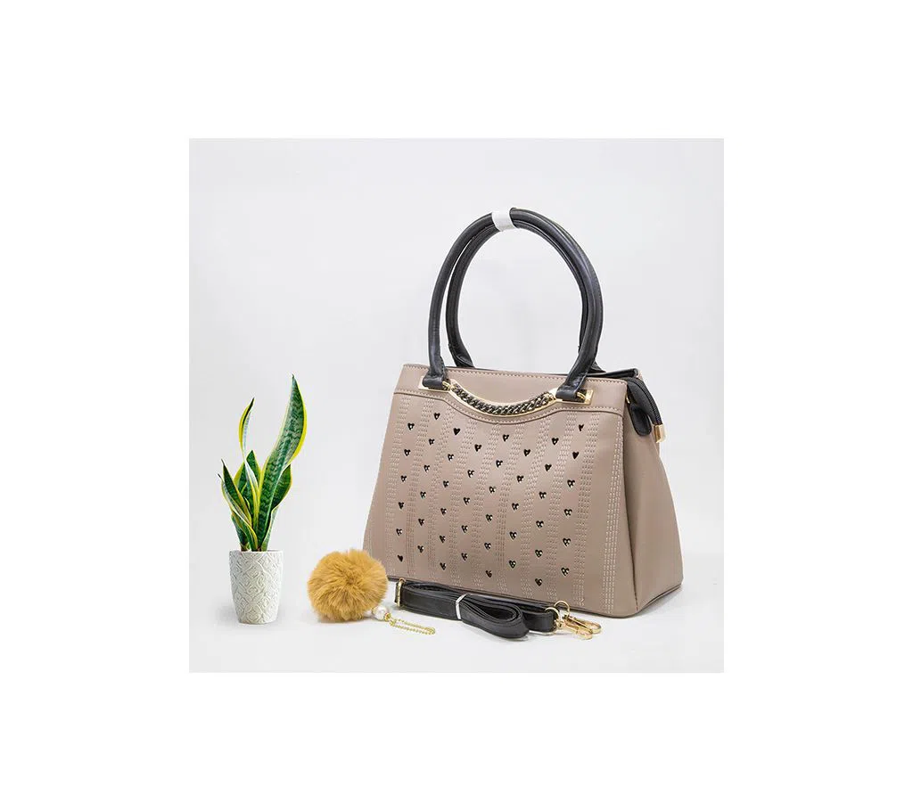 Woman handbags with Top Handle and Shoulder strap.