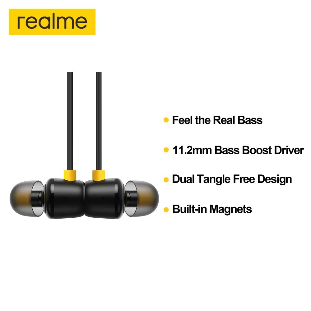 Realme Buds 2 Wired-3.5mm Earphones