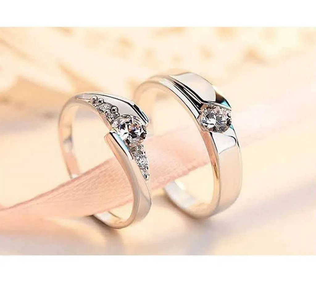Couple Silver Allow Finger Ring