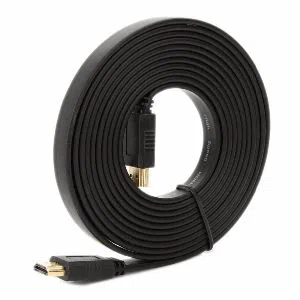 10 meter dbl HDMI Cable 10m Flat - Black 4k Supported