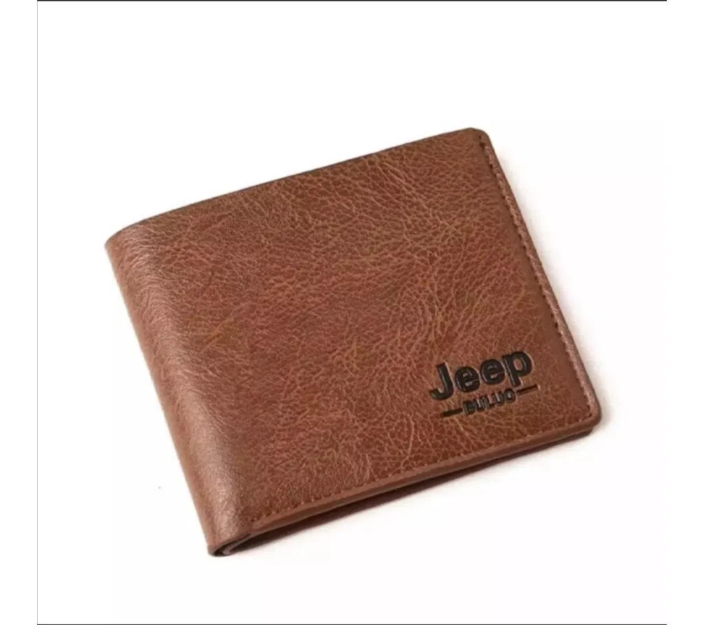 Jeep Artificial Leather Regular Shape Wallet