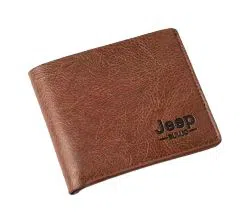 Jeep Artificial Leather Regular Shape Wallet