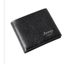 Jeep Artificial Leather Wallet Black