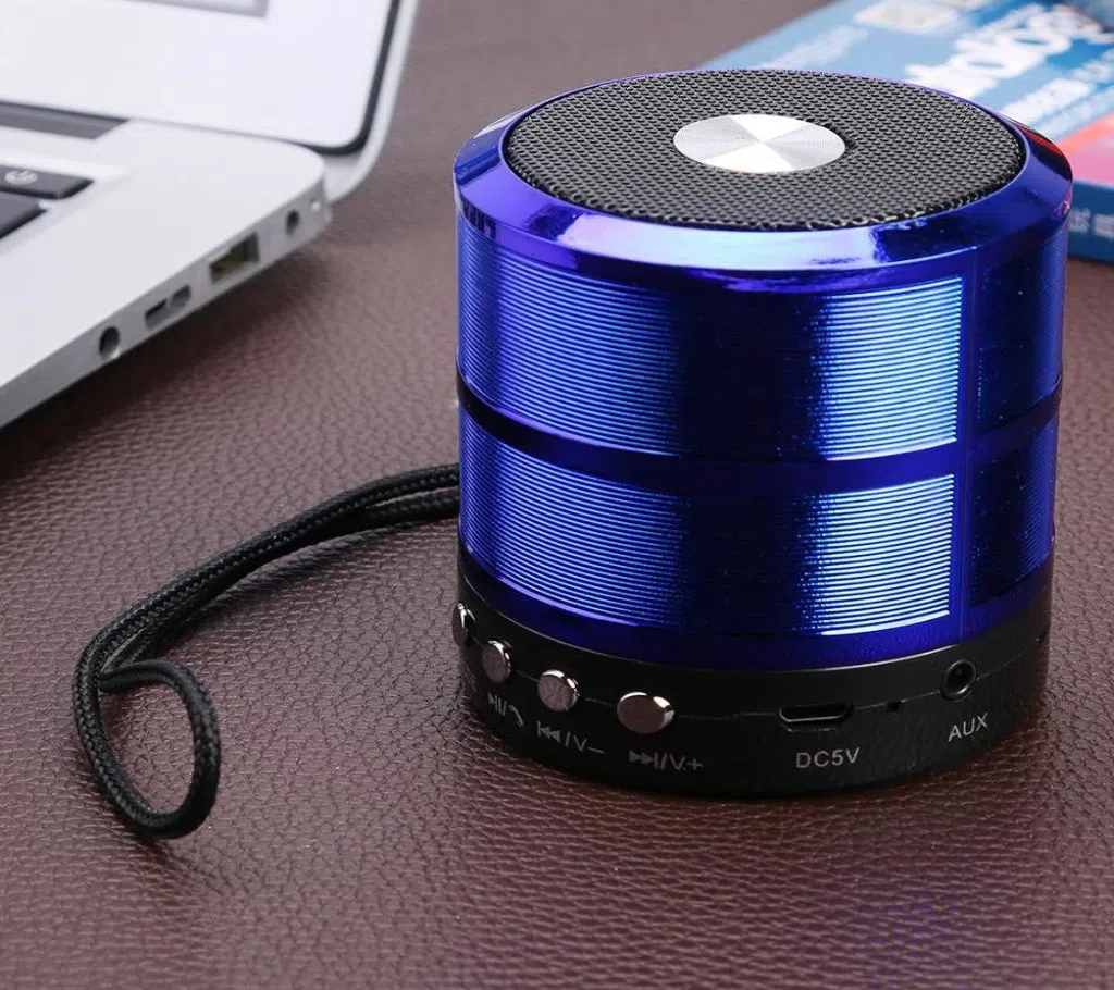 Mini Bluetooth Speaker 887 TF USB FM AUX Portable Music Mini Speaker