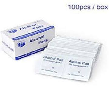 এন্টি সেপটিক এলকোহল প্যাড 