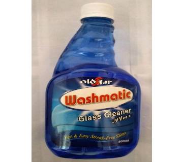 Washmatic Glass Cleaner Plastic Bottle 500ml (Reffil)-BD 