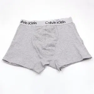 Cotton Boxer Underwear for Men (3 pieces) - Ash