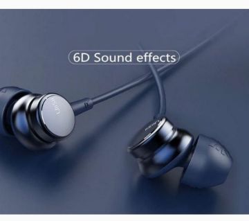 Uiisii Hm9 6d Sound  Effect With Extra Earbud Blue