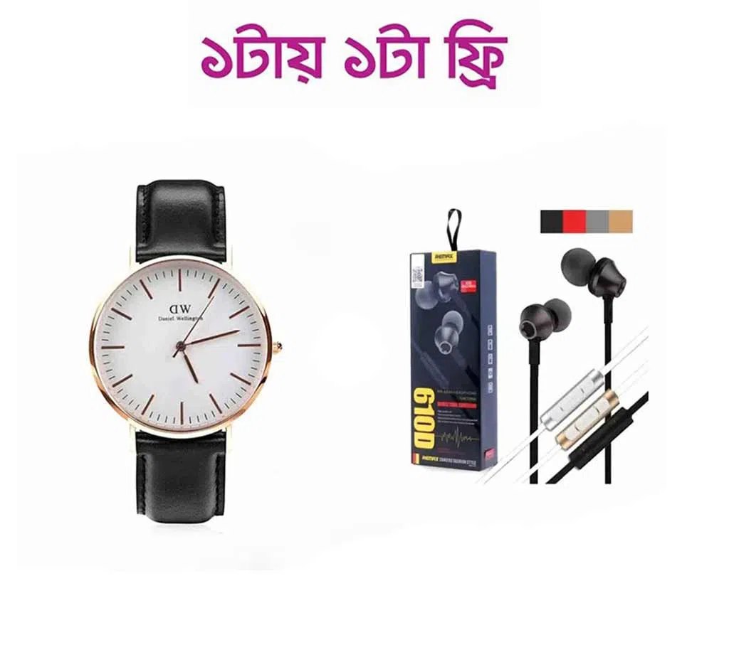DW watch with Free ladis magnatic Watch