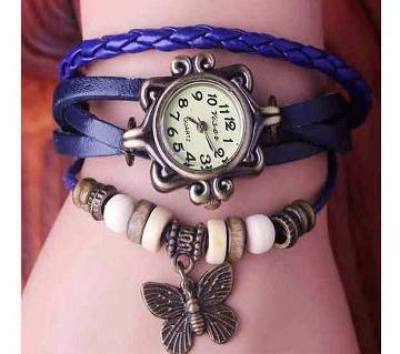 Blue Bracelet watch for ladies