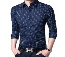 New Style Navy Blue shirt for man