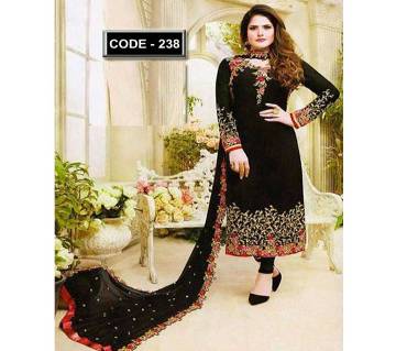 Georgette Unstitched Gown For  Women