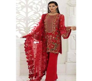 Unstitched Georgette Embroidery Salwar Kameez For women 